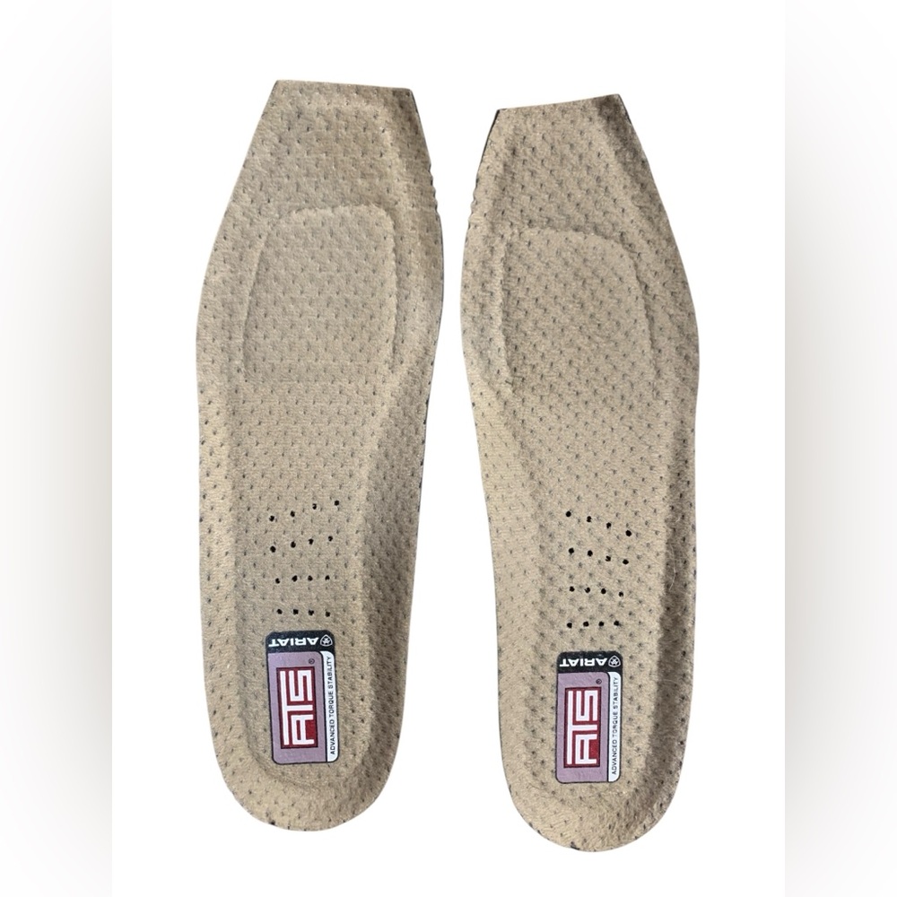 Ariat Women's ATS Wide Square Toe Footbed Replacement Insoles Size 7.5-8 Boots